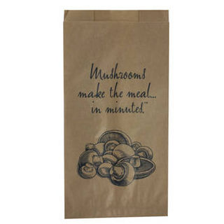 Mushroom Bags Large Printed - UniPak
