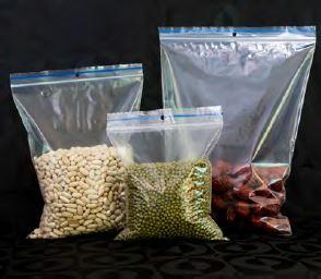 Re-Sealable Bags 75x100mm 40mu - Pack Fresh