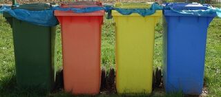 Bin Liners/Rubbish Bags 480X405X1330-35 BLUE 44.GALLON.LINERS - Flexoplas