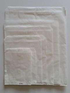 Flat White Confectionery Paper Bag - 140x170 - No.2 - Fortune